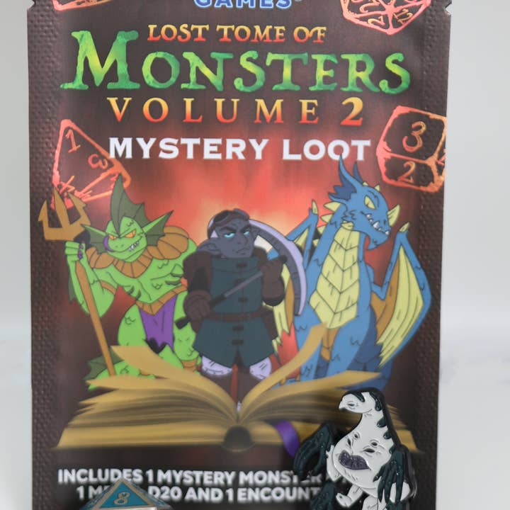 Foam Brain Games - Wholesale Dice - Mystery Loot: Lost Tome of Monsters 2