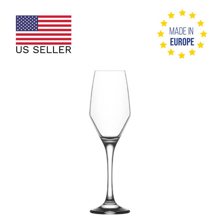 Hakan - Wholesale Champagne Flute - LAV Ella Champagne Flute Set, 6 Pcs, 7.75 Oz (230 cc)3