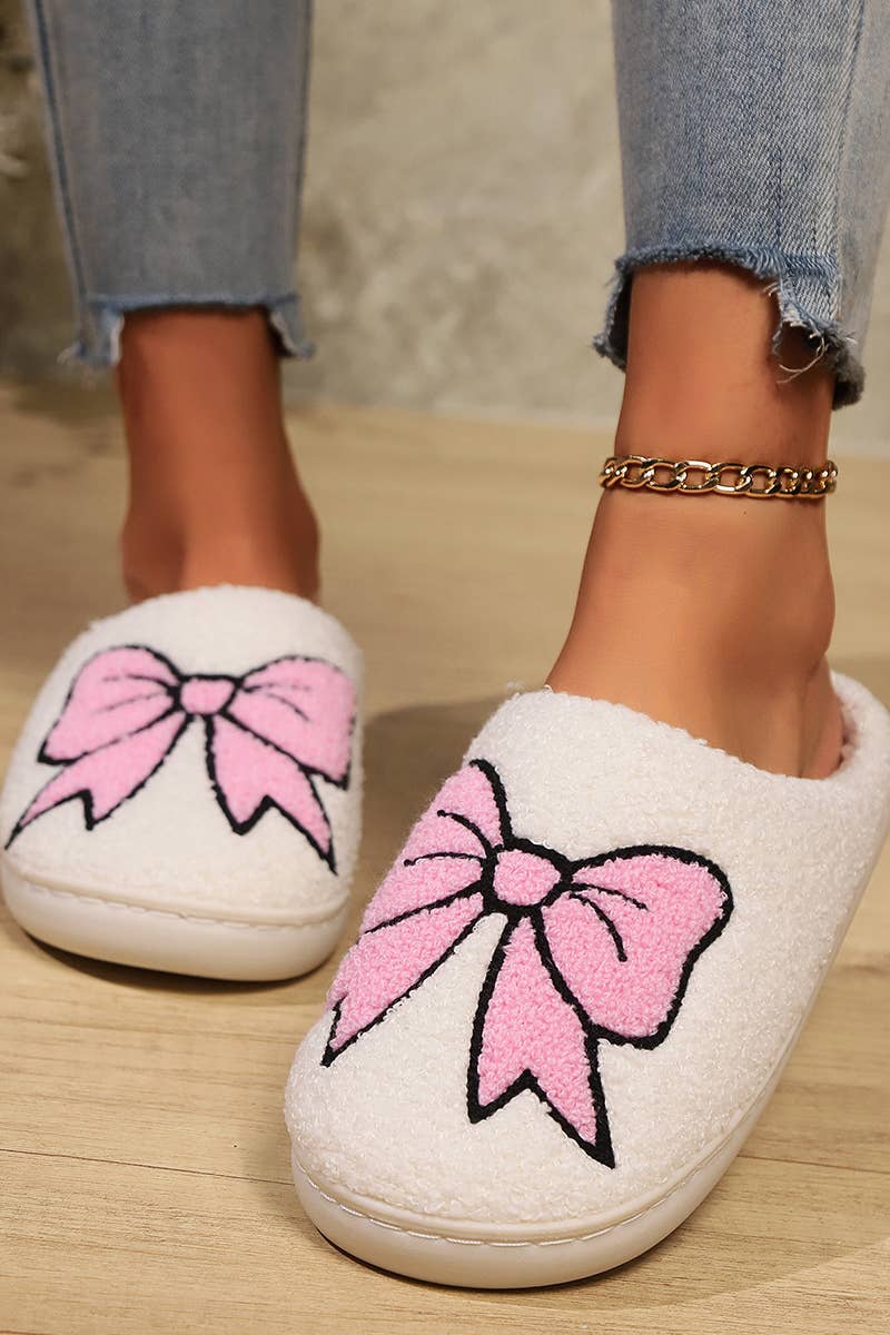 Vanilla Monkey – wholesale Tofflor - Dam – Cute Novelty Soft Plysch Mysiga Tofflor - L/XL7