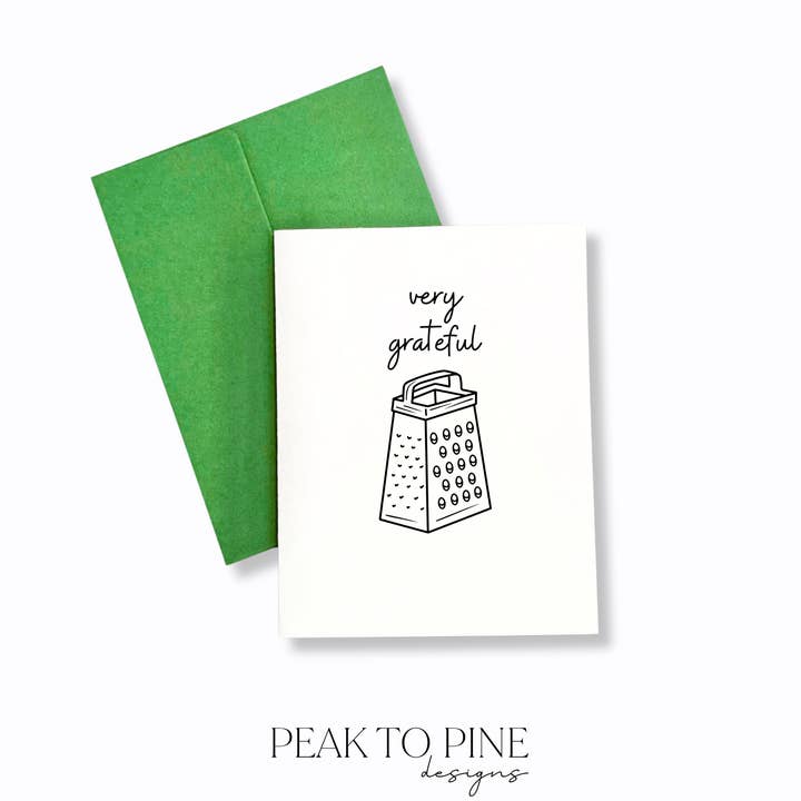 Muy agradecido - Tarjeta de felicitación para venta al por mayor de Peak To Pine Designs