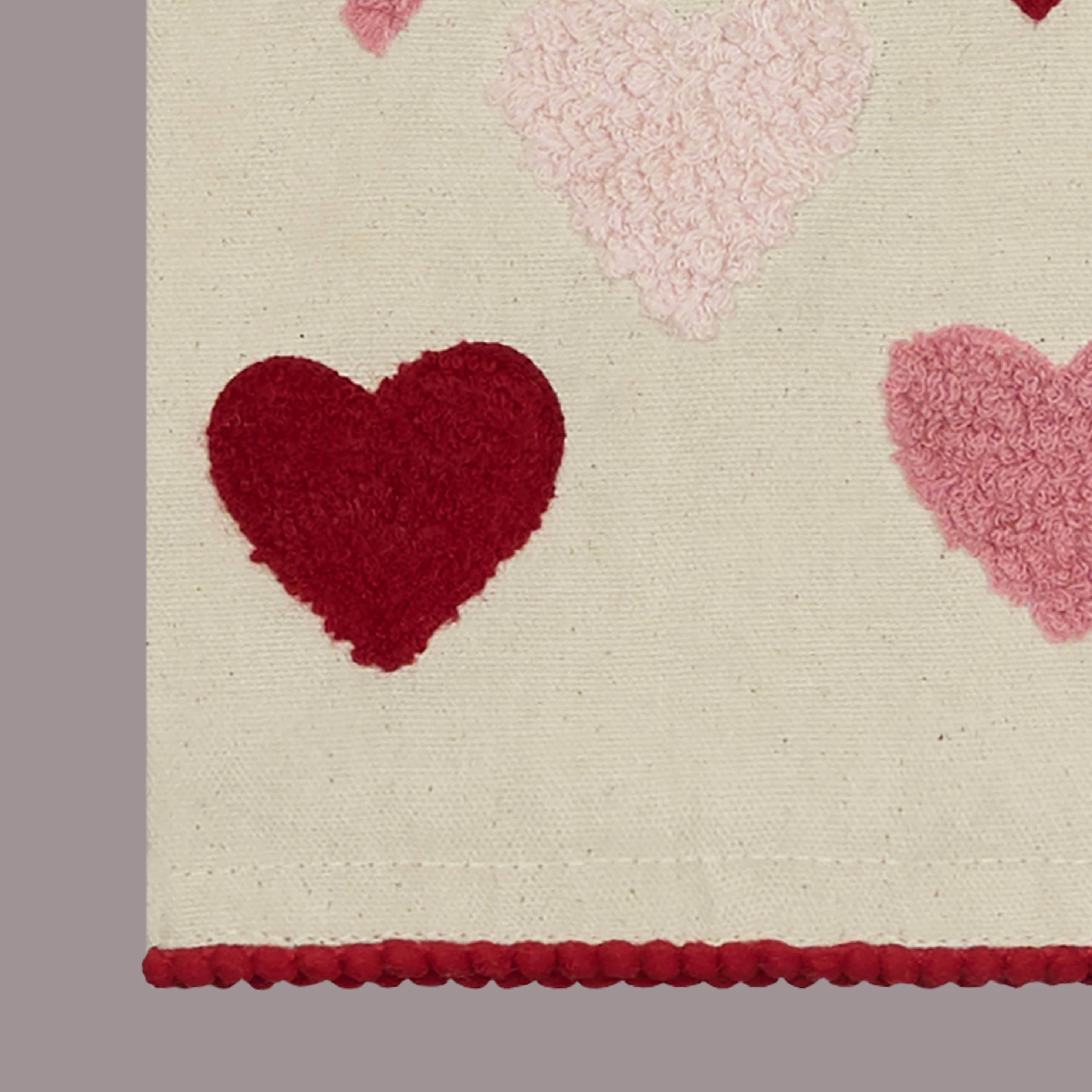 Peking Handicraft - Wholesale Tea Towel - Hearts Kitchen Towel2