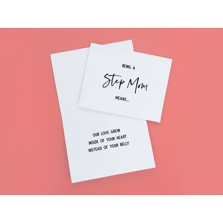 Carte Being a Step Mom pour la vente par The Feisty Rose