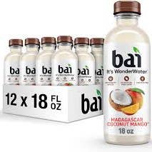L&F Universal Goods - Wholesale Fruit Juice - Bai Madagascar Mango Coconut - 12/18OZ0