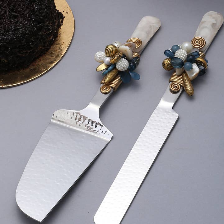 Tiramisu - Vendita all'ingrosso Utensile da cucina - Set 4 paletta per torta impreziosita