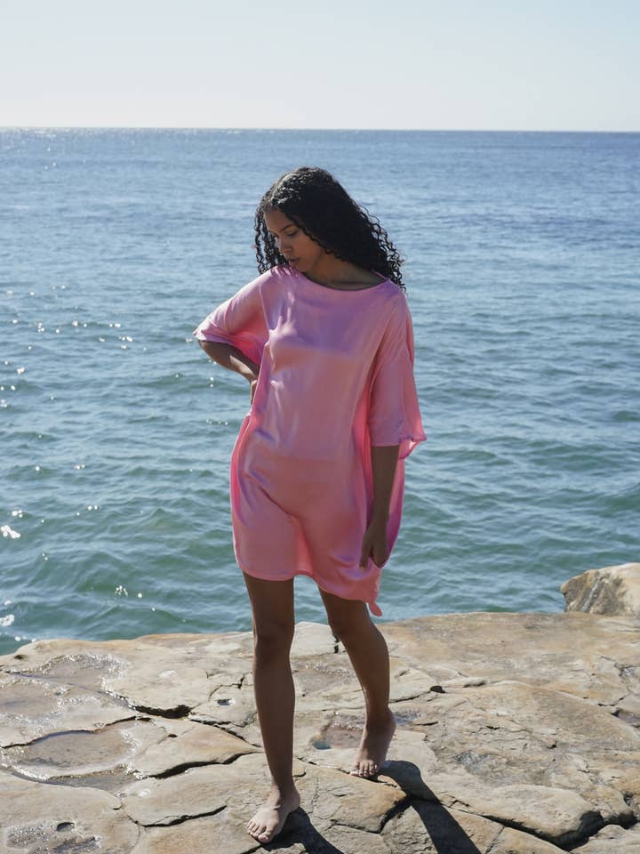 Vestido Moon and Stars Shift por atacado de Jessica Redditt Design