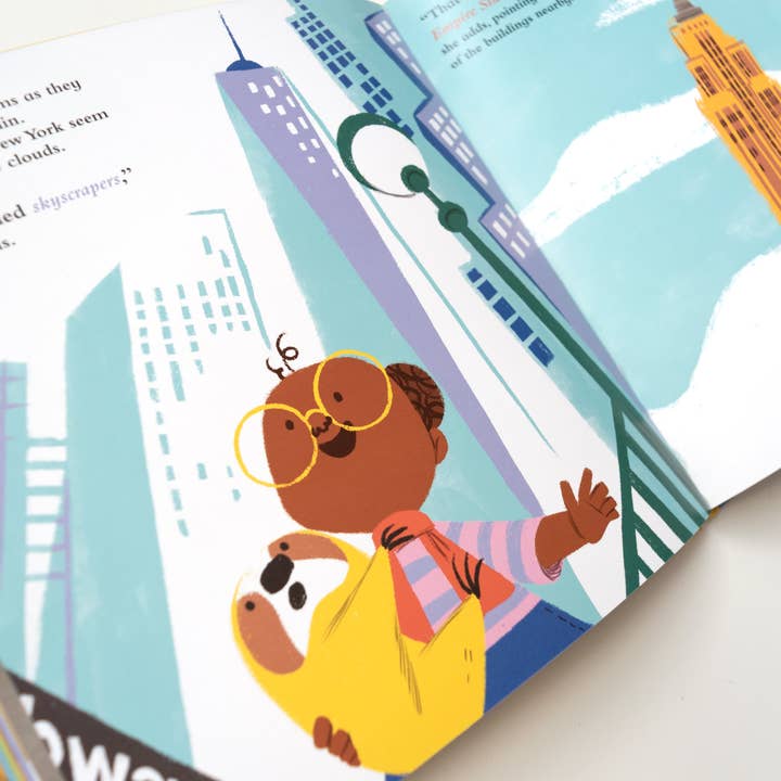 Aya & Pete - Vendita all'ingrosso Libro per lettori principianti (6-8) - Le incredibili avventure di Aya e Pete a New York! (Copertina rigida1