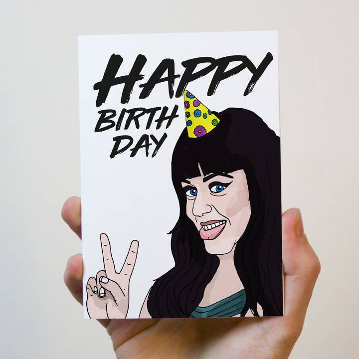 Katy Perry Fødselsdag Card for engroshandel hos Freckle and Specs