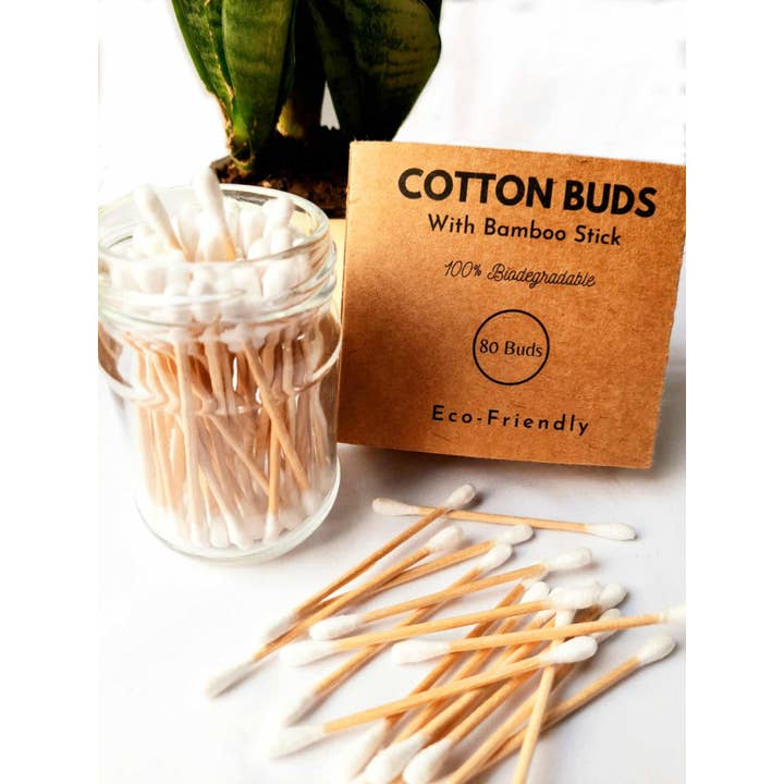 Enable Nature - Wholesale Cotton bud/Q-tip - Bamboo Ear Buds Set of 21