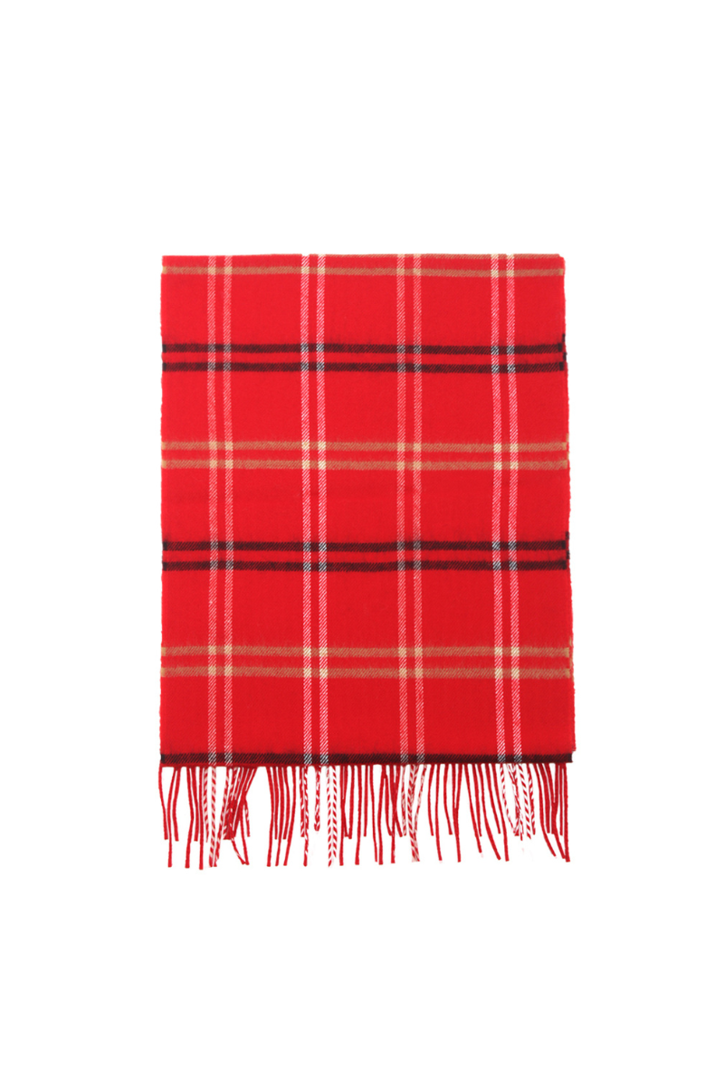 David And Young - Wholesale Scarf - Unisex - Softer than Cashmere PLAID BUFF Vegan Cashmere Touch Scarves52