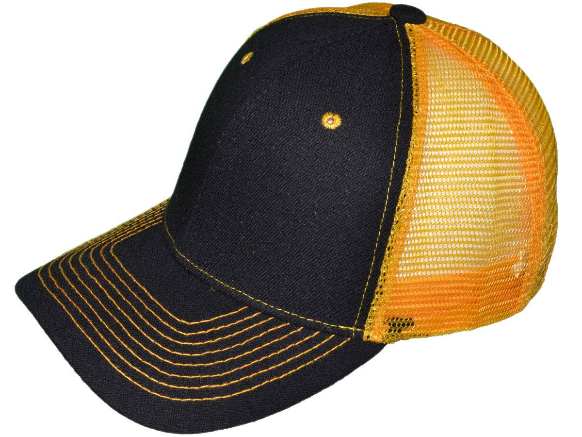 Buck Wholesale - Venta al por mayor Gorra trucker - Unisex - Gorras de camionero en blanco - Gorras BK de malla estructurada52