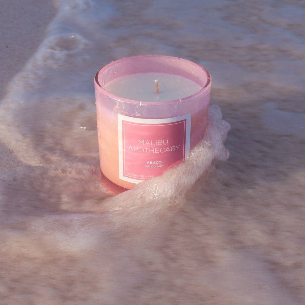 Malibu Apothecary - Wholesale Jar/Filled Candle - Iridescent Pink Candle4