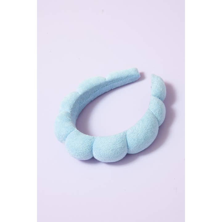 JOSSLYN by wall to wall - Wholesale Spa Headband - SPA SPONGE TERRY TOWEL HEADBAND FOR BEAUTY CARE | 40HB1228