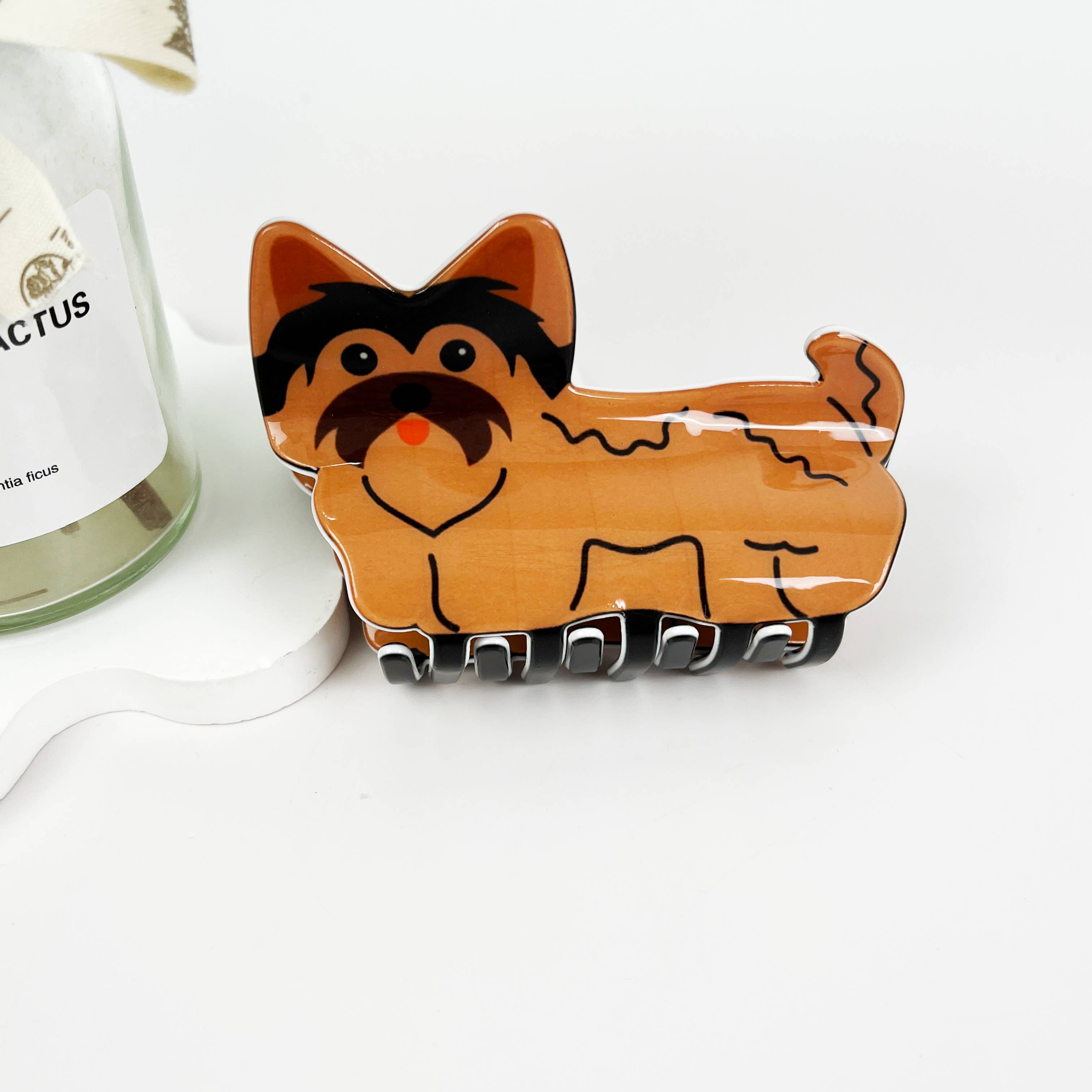 mildstyles – wholesale Hårklämma - Dam – Hårklämma med hundmotiv, kloliknande design1