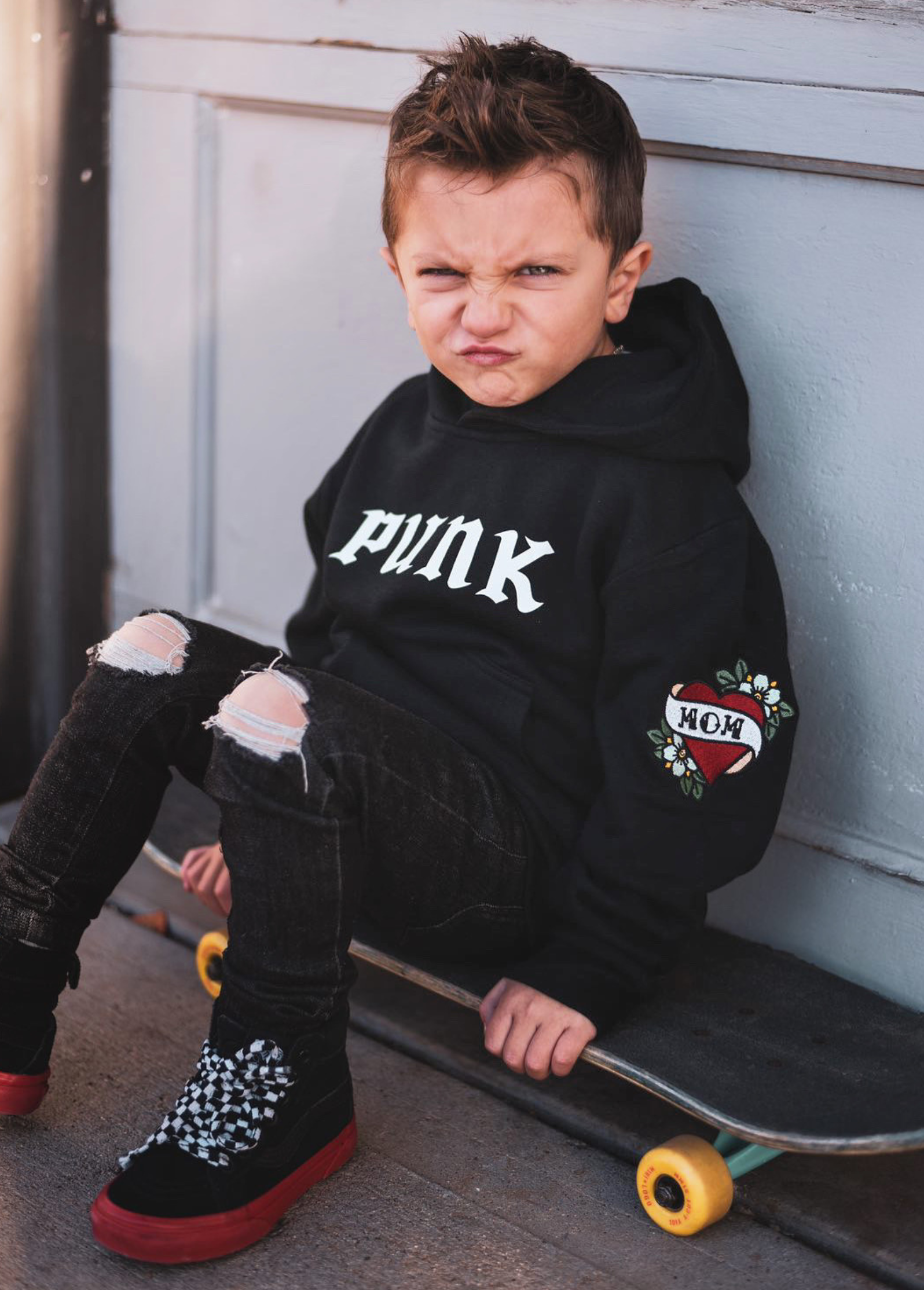 Little Trouble – wholesale Hoodie – Child – PUNK Hoodie3