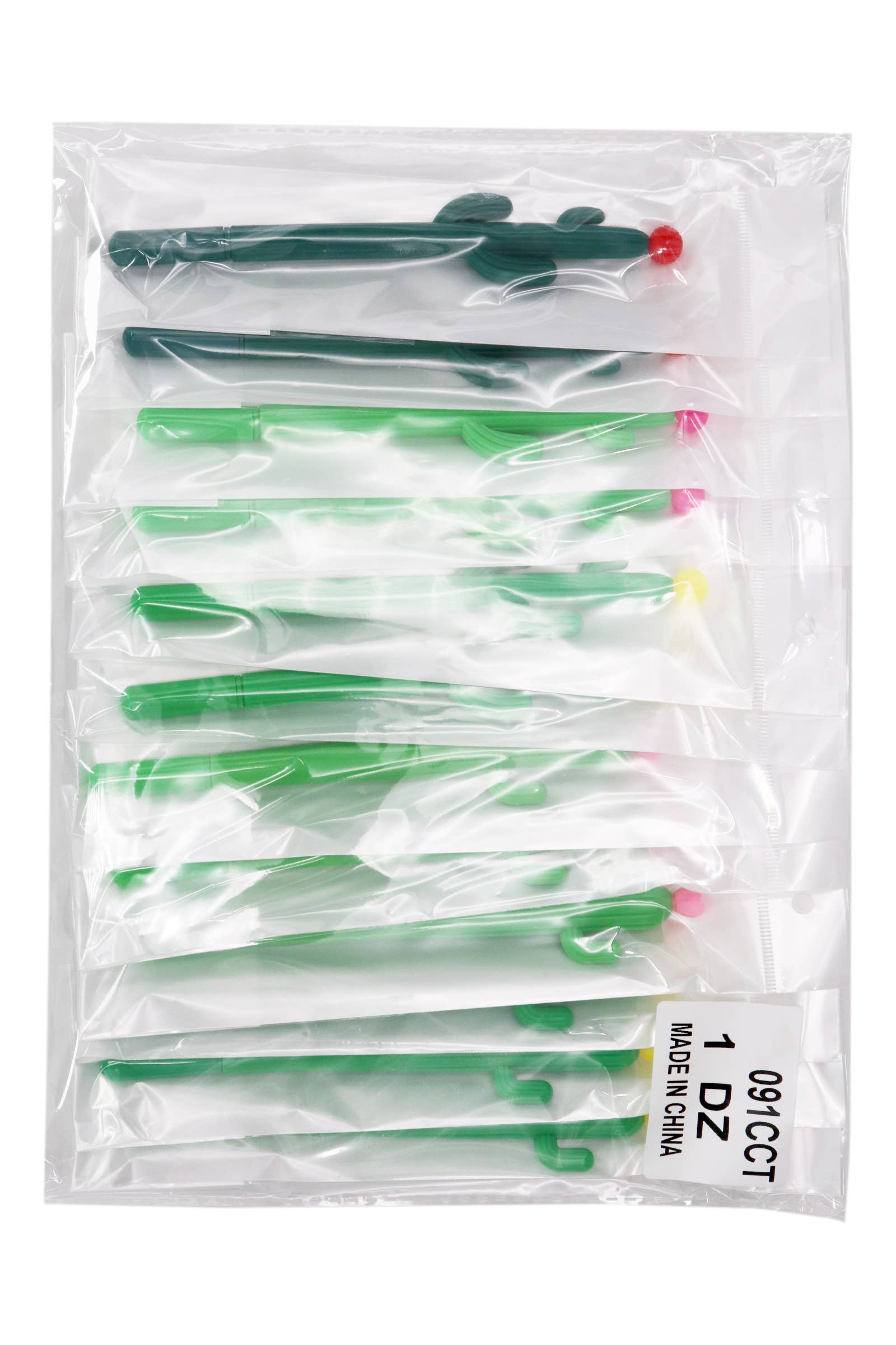 SURTIDO Colección de Bolígrafos de Plantas Suculentas de Cactus - 12 Piezas de venta al por mayor en Faire2