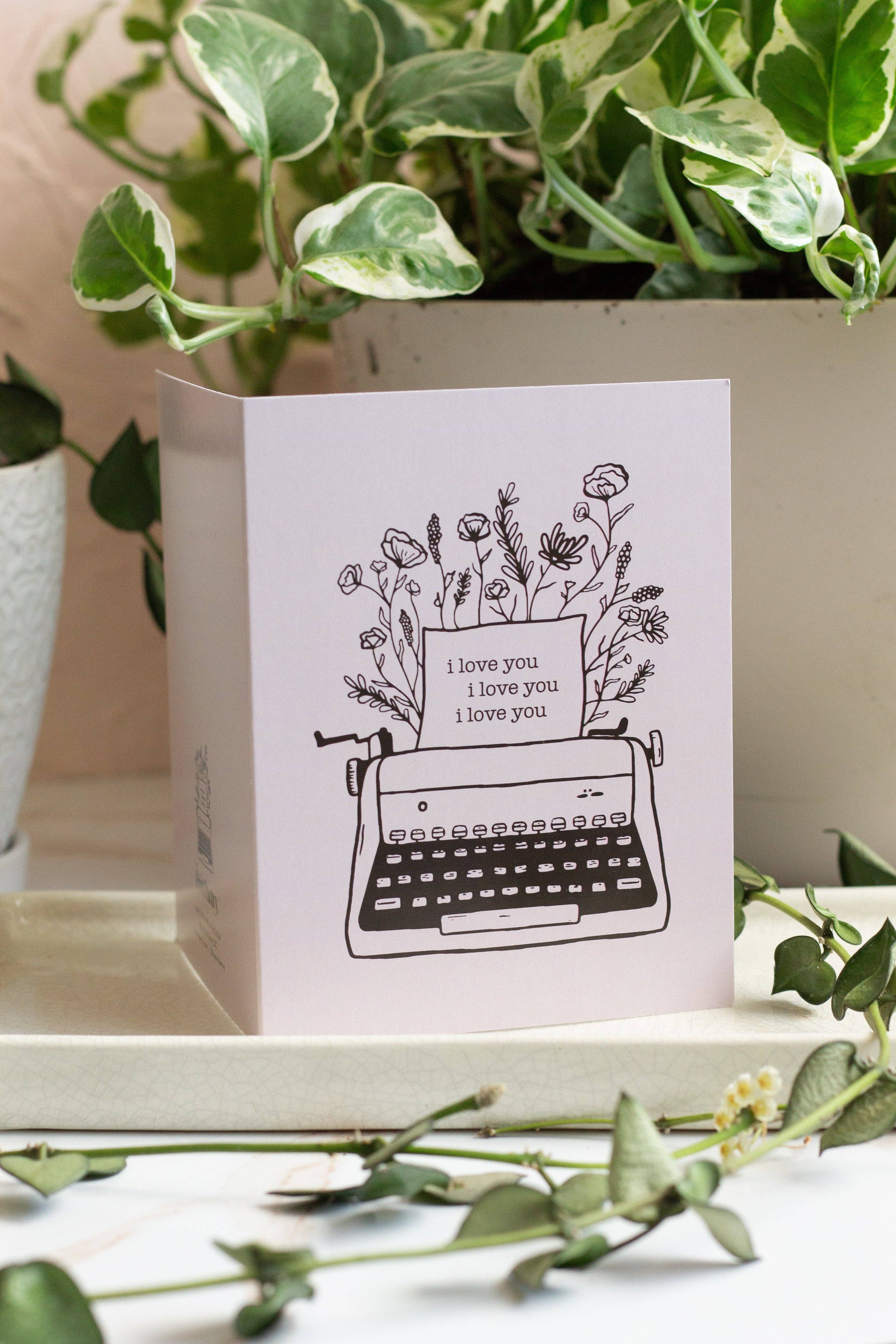 The Print Pantry - Wholesale Love Card - I Love You Card3