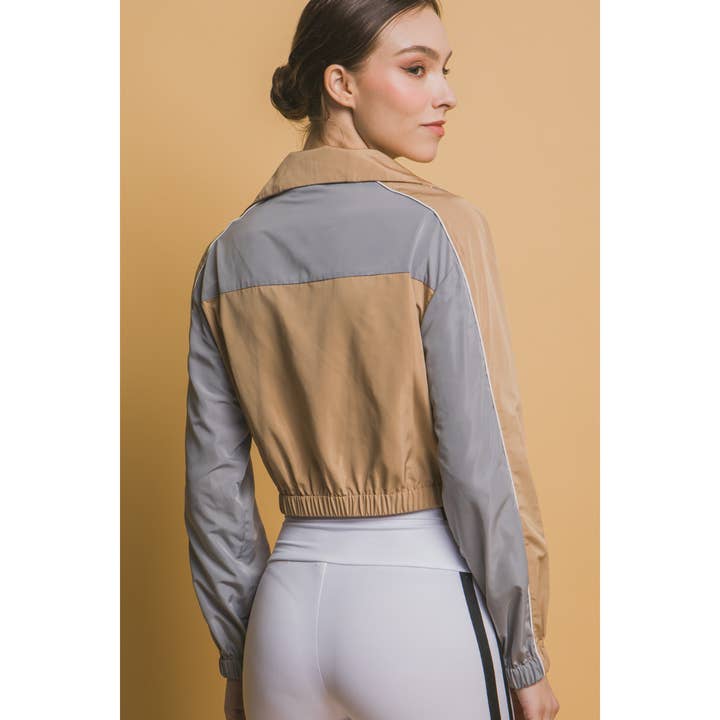 Paperdoll - Wholesale Jacket - Women's - Cropped Windbreaker Jacket7