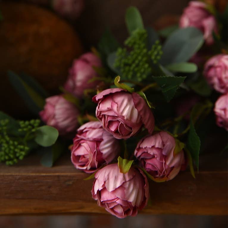 ACNITE(We cover U.S. import duties) - Wholesale Artificial Flowers - Small Artificial rose flower,artificial flowers,faux flowers5