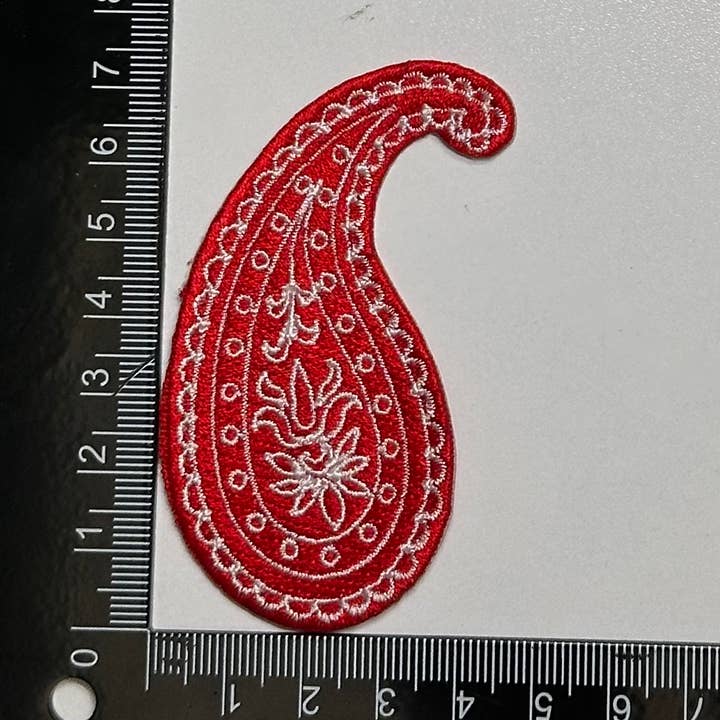 Aloe and Milk Boutique - Wholesale Patch - Paisley patch, western, boot patch, cowgirl, cheer, football14