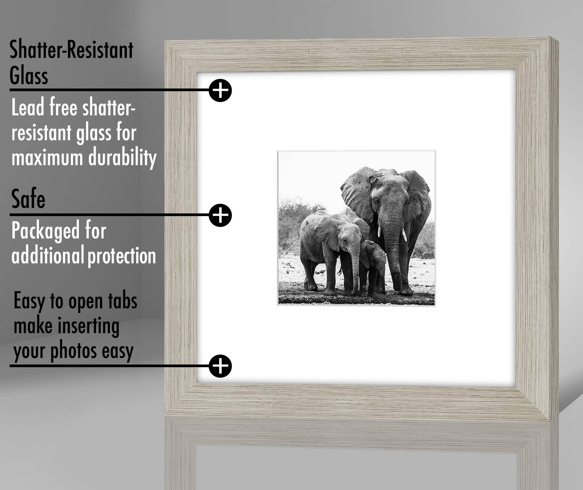 Americanflat - Wholesale Picture Frame - Americanflat Picture Frame with Mat Standard Molding21