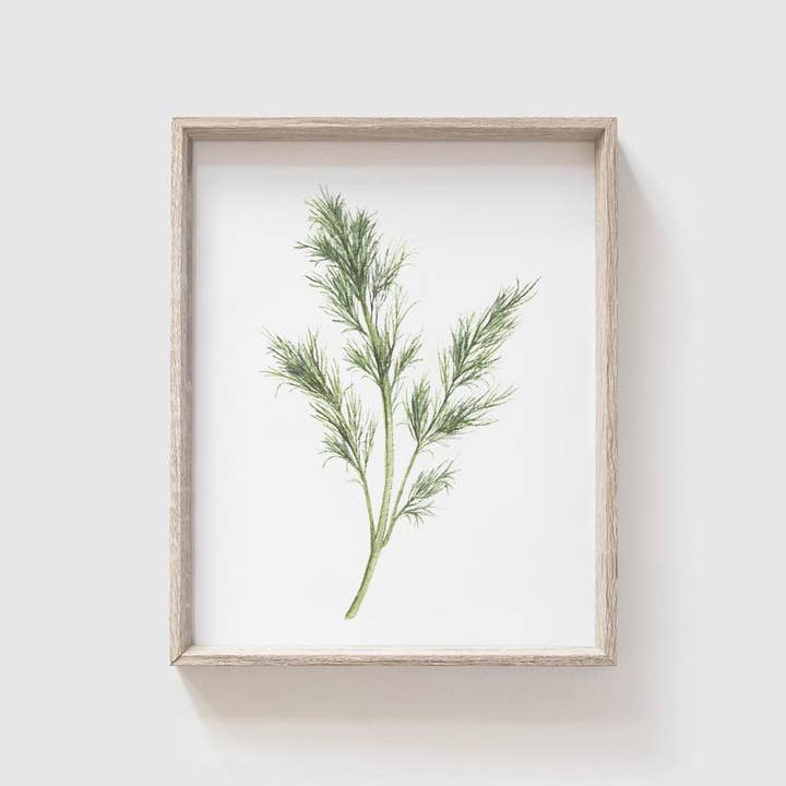 Impresión artística de eneldo para venta al por mayor de Tabitha Paige