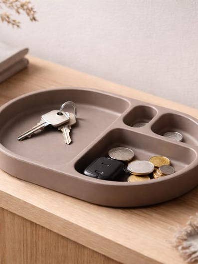 Catchall Tray 3D Printed Modern Valet Tray for Keys Coins and Desk Organization for wholesale by Kri8 Collective