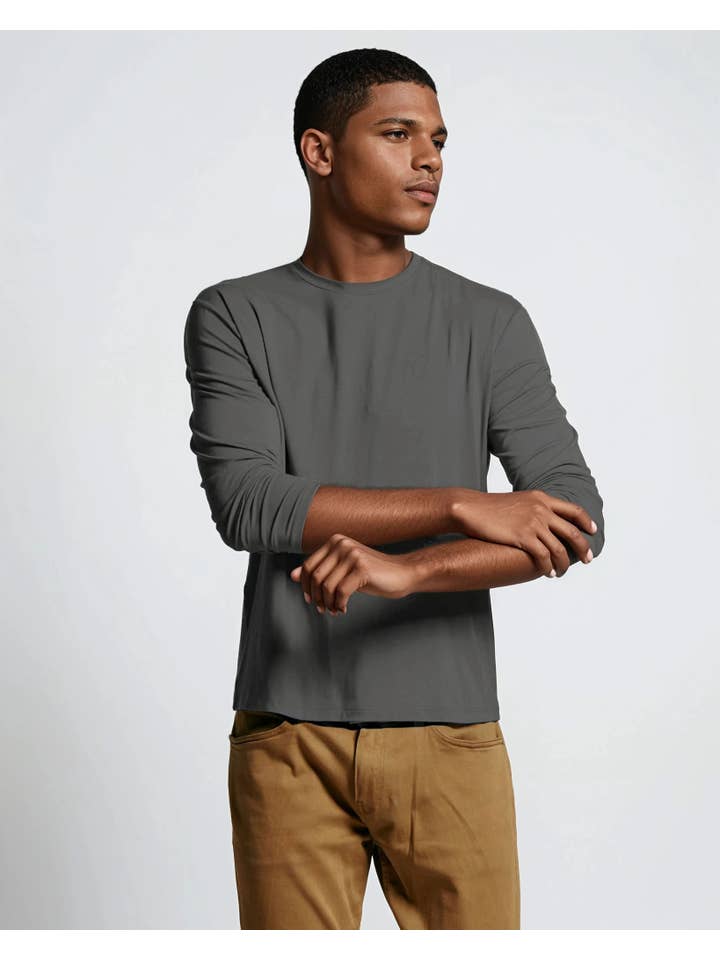 Neat Sweat-Proof Apparel - Wholesale T-Shirt - Men's - Sweat Defender Long Sleeve Crew4