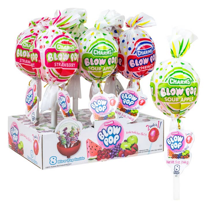 Charms Giant Blow Pops 4.79oz - 6ct for wholesale by I Got Your Candy