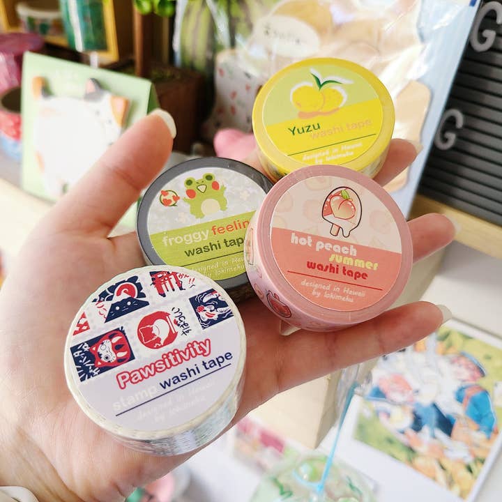 Lokimeku - Vendita all'ingrosso Nastro washi - Nastro Washi Yuzu3