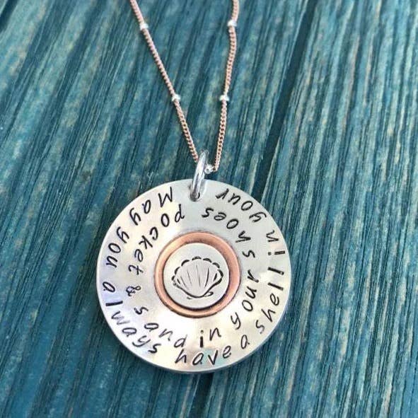 Beachcomber’s Blessing Necklace for wholesale by Swirls Jewelry