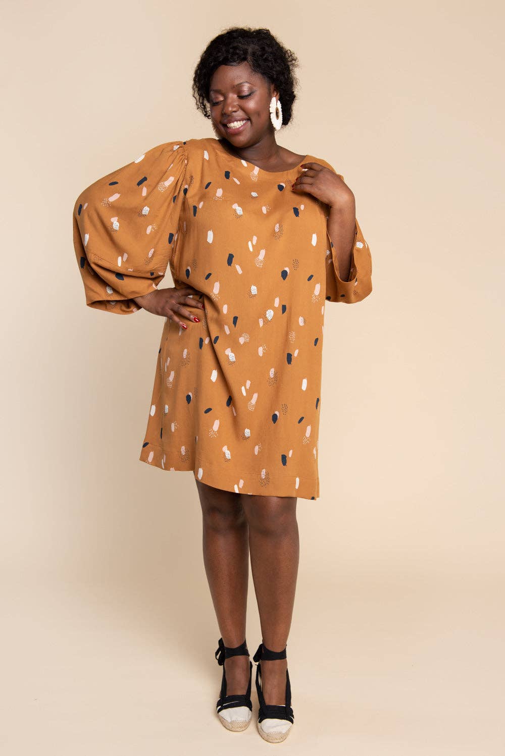 Closet Core Patterns – wholesale Craft sewing kit – Cielo Top + Dress Sewing Pattern 17