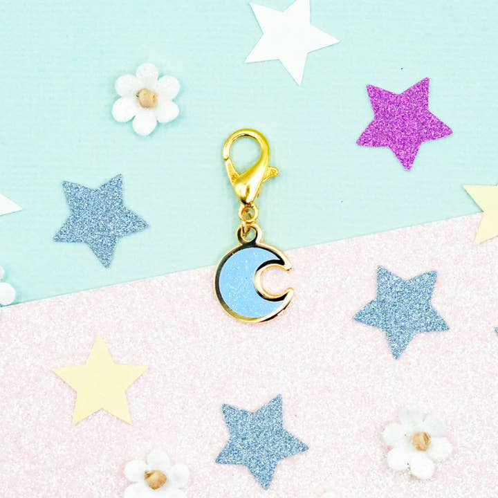 Blue Moon Charm - Charm-ing Collection pour la vente par Sparkles in the Wild