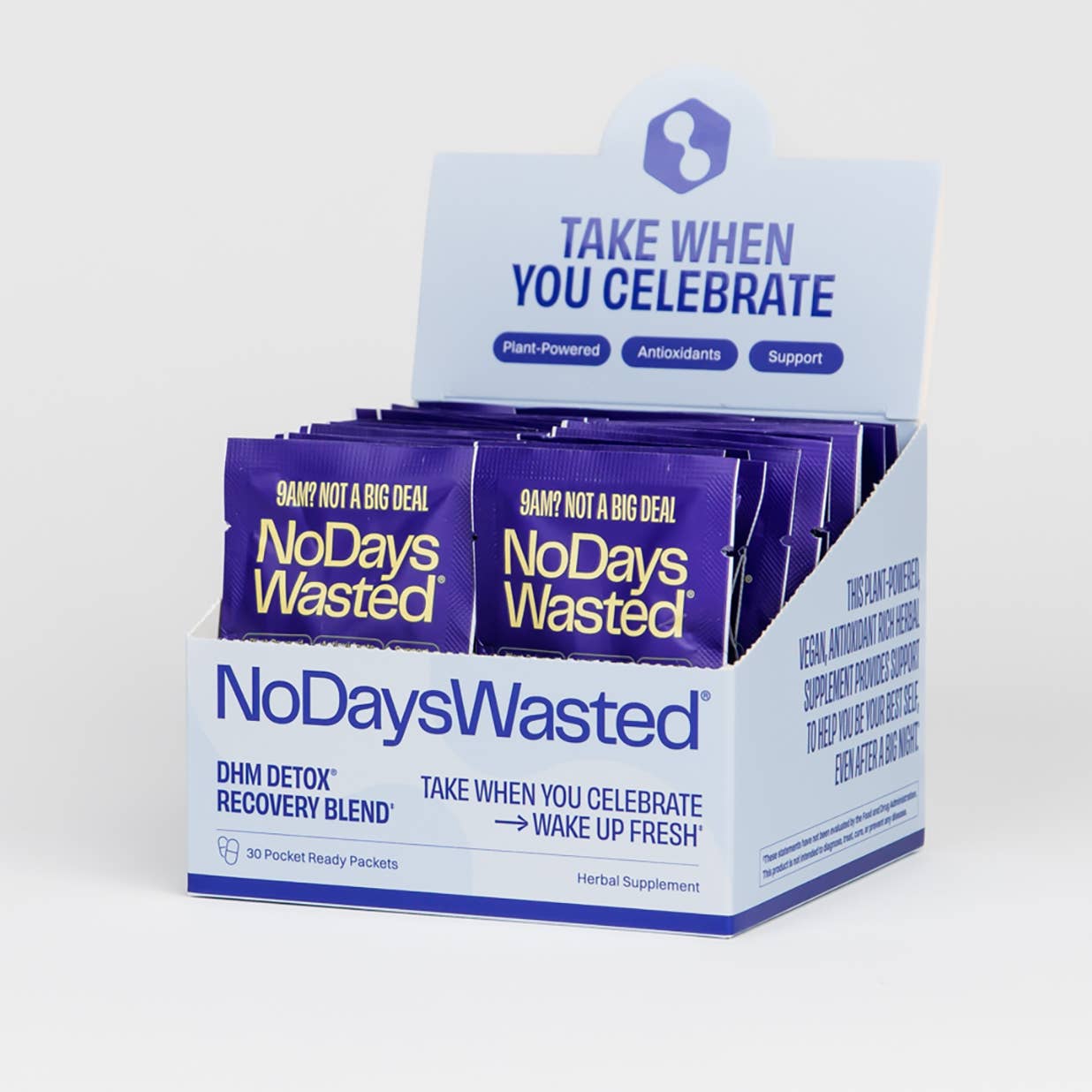No Days Wasted – wholesale Oral supplement/vitamin – DHM Detox Recovery Blend6