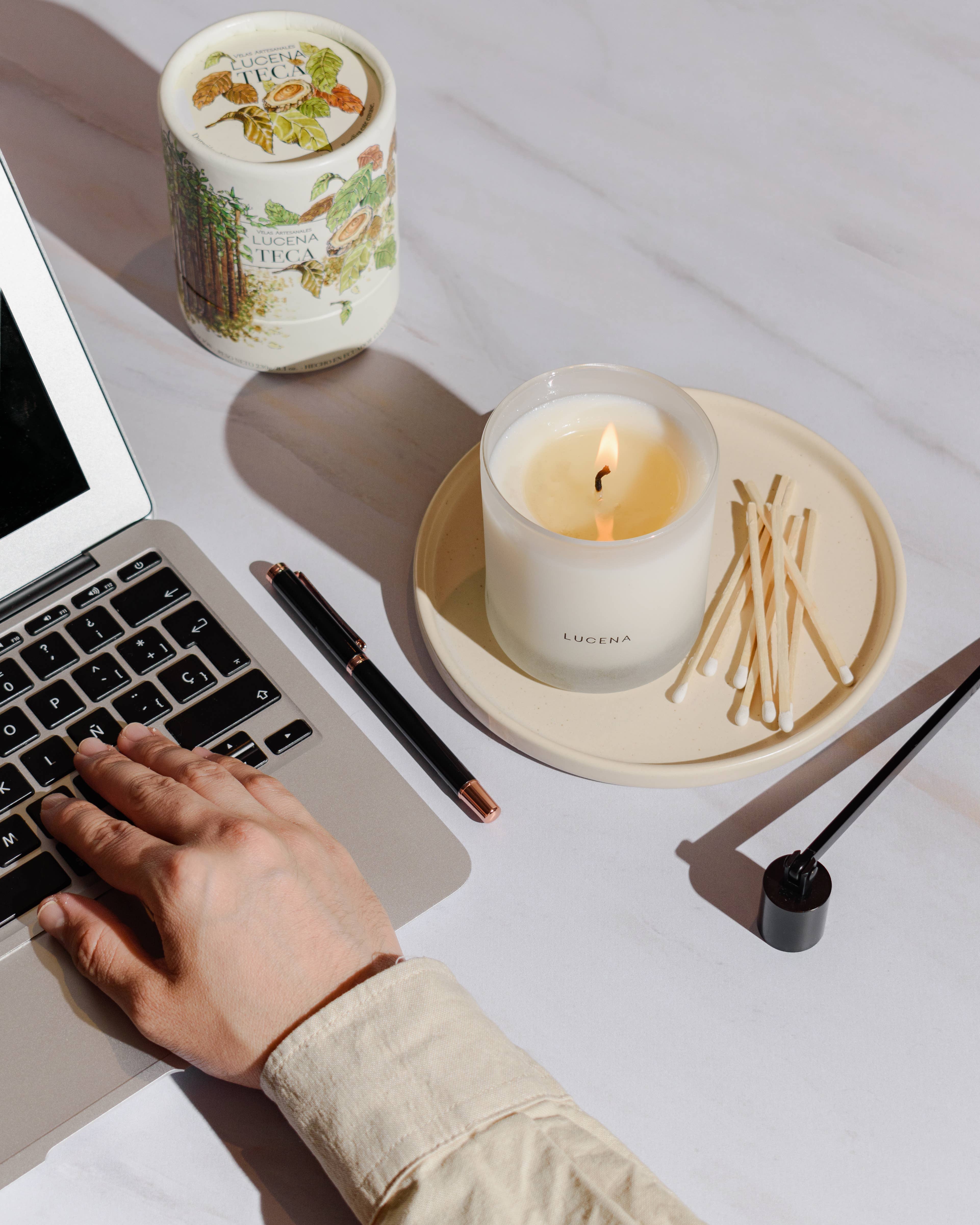 LUCENA - Wholesale Jar/Filled Candle - Teca2