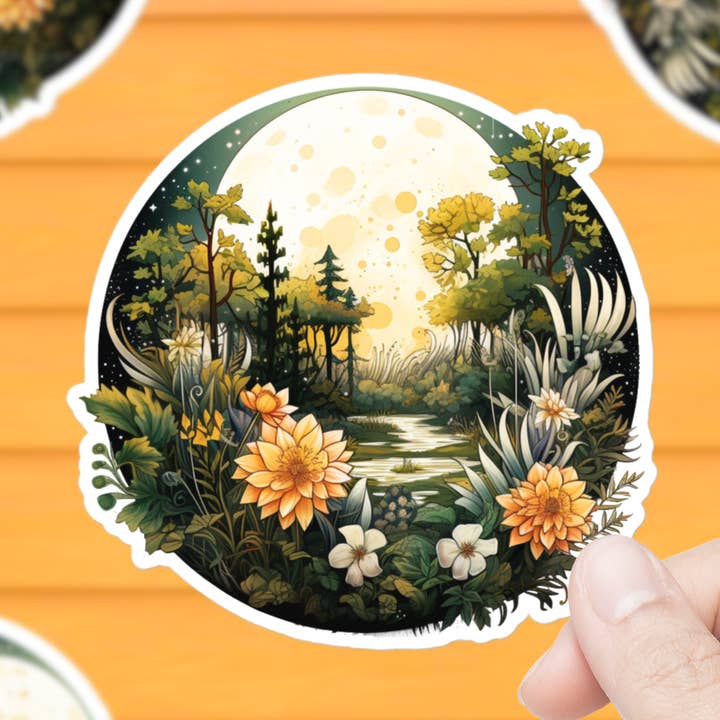 Mystical Nature Sticker for wholesale by Mystical Clarity