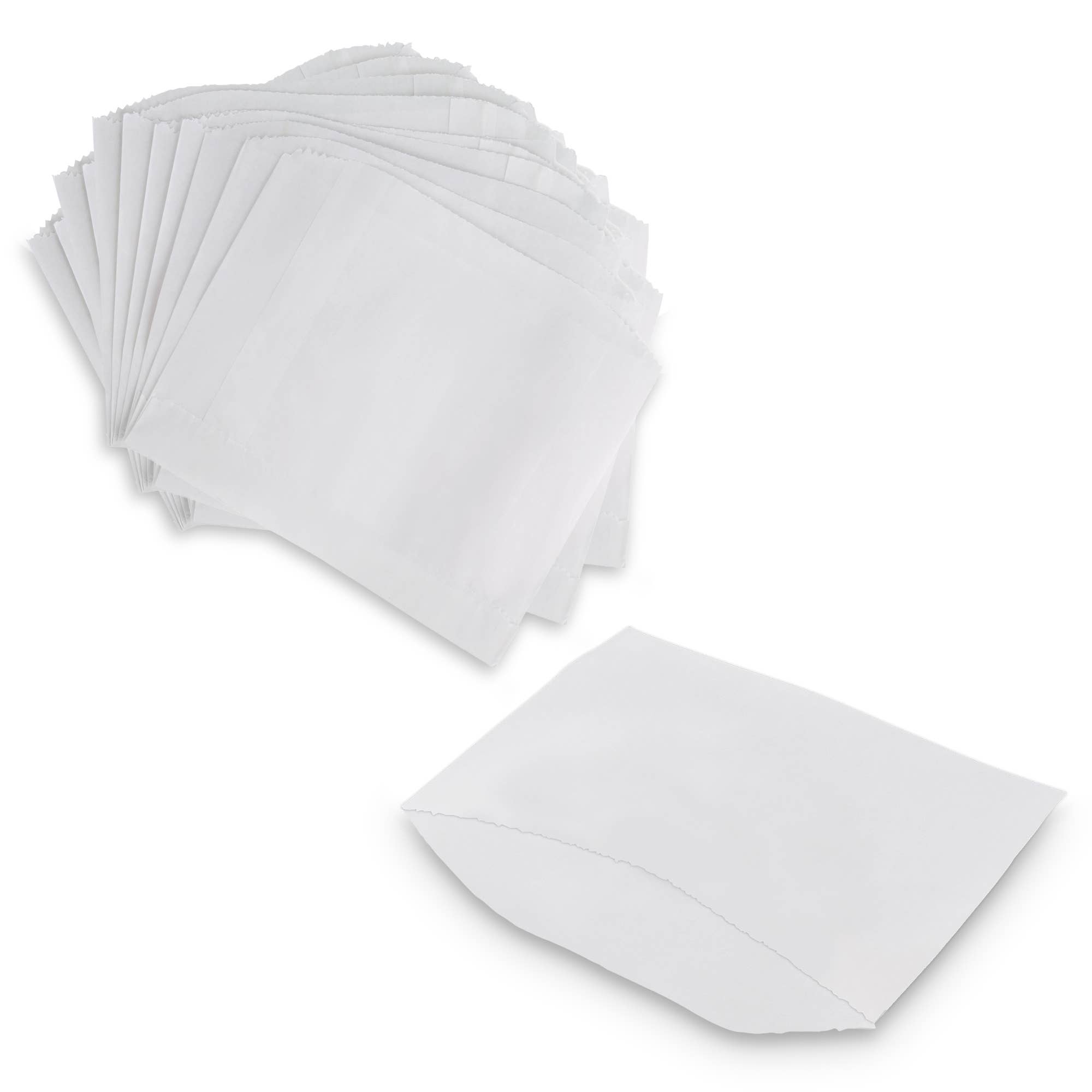 MT Products - Wholesale Food Storage Wrap/Bag - MT Products White Wax Paper Sandwich Bags/Bakery Bags10