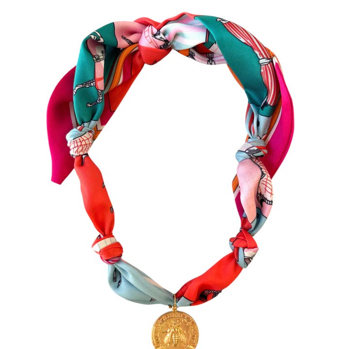 Nora James jewelry - Wholesale Scarf - Women's - Belmont scarf necklace