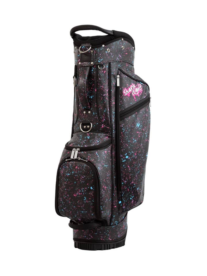 Black Splatter Bag for wholesale by Shank It Golf