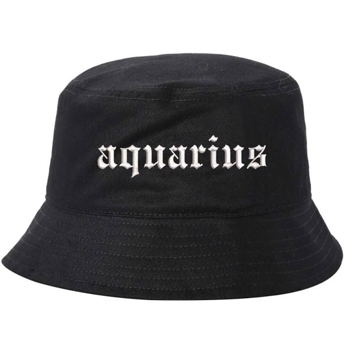 Aquarius Bucket Hat for wholesale by DSY Lifestyle