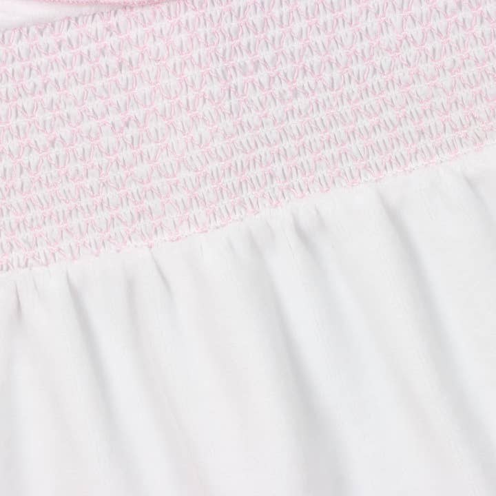 Bean Baby Clothes – wholesale Jumpsuit – Baby – BabyGrow Baby Velvet with Embroidered Smocks and Collar2