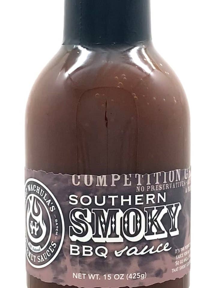 Sweet Smoky BBQ Sauce for wholesale by Hot Wachula's