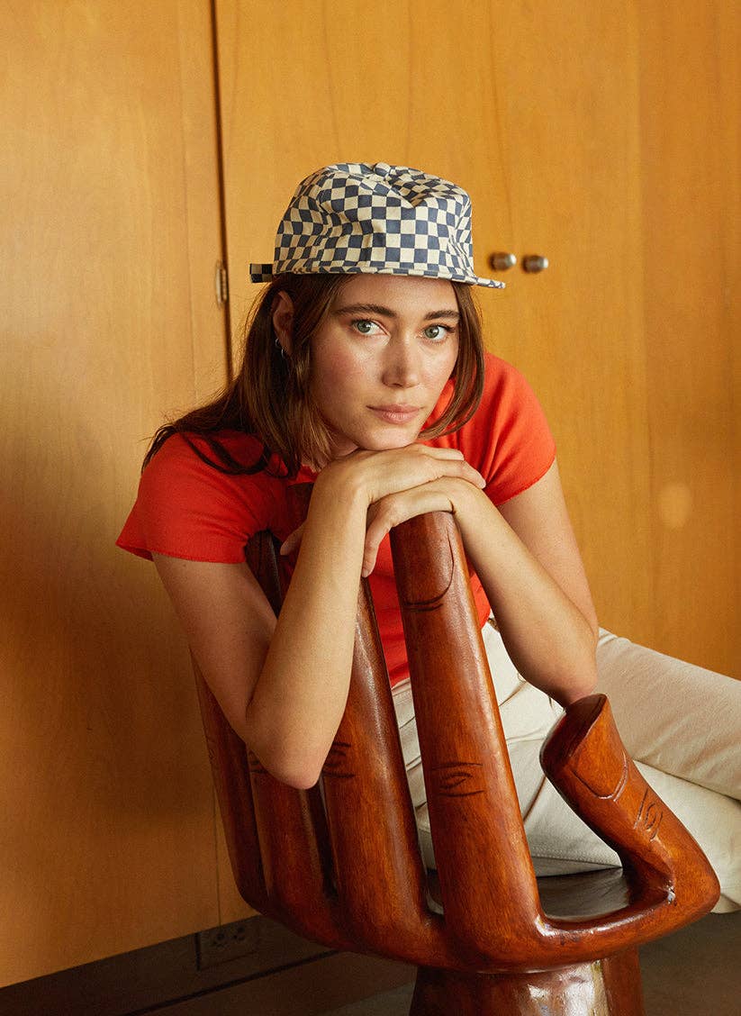 Weld Mfg. - Wholesale Flat Brim Cap - Unisex - Checkerboard Field Trip Hat™14