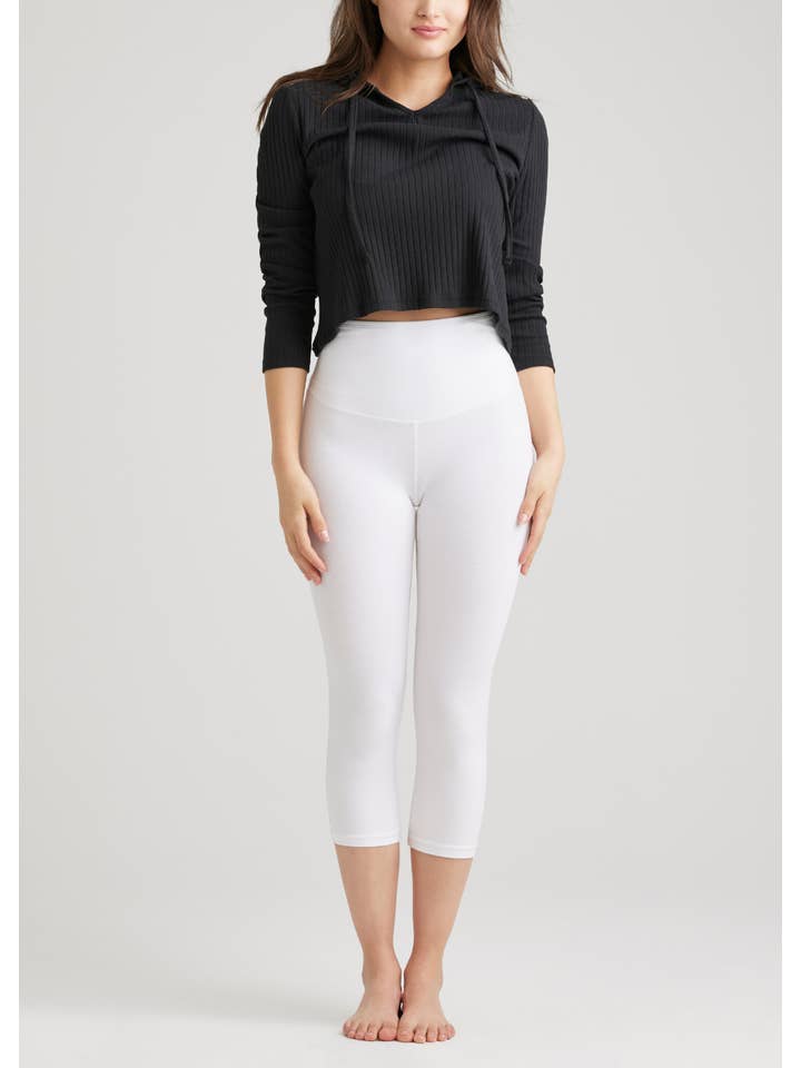 Yummie - Wholesale Fashion Leggings - Women's - Talia Crop Capri Shaping Legging - 360Sculpt™ Cotton1