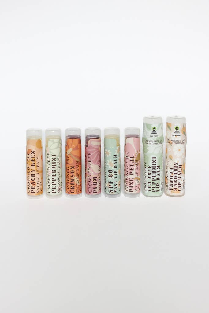 Crowned Free - Wholesale Lip Balm - Vanilla Mandarin Lip Balm4