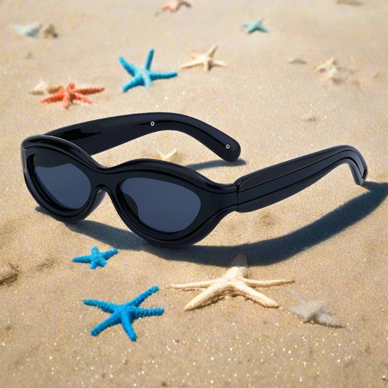 WoodWristCo - Wholesale Zonnebril - Dames - PC Y2K Cat Eye-zonnebril met klein frame6