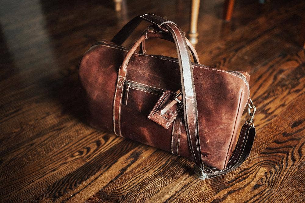 Kodiak Leather – wholesale Duffelväskor – Unisex – 30L Weekender Duffel5