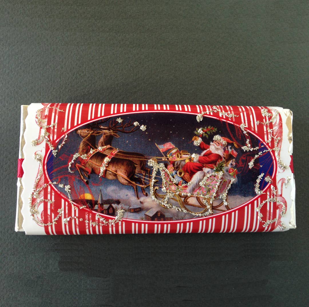 Nelda Barchers Glitter Cards - Wholesale Chocolate Bar - Chocolate Bars Holiday2