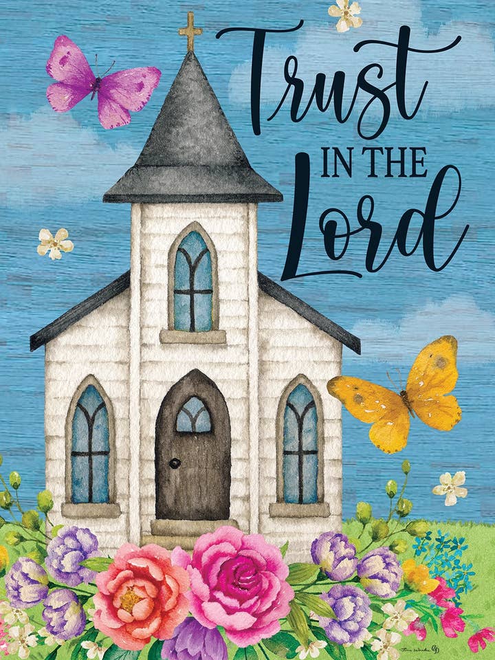 Trust Church-FM - 12” x 18” for wholesale by Custom Decor