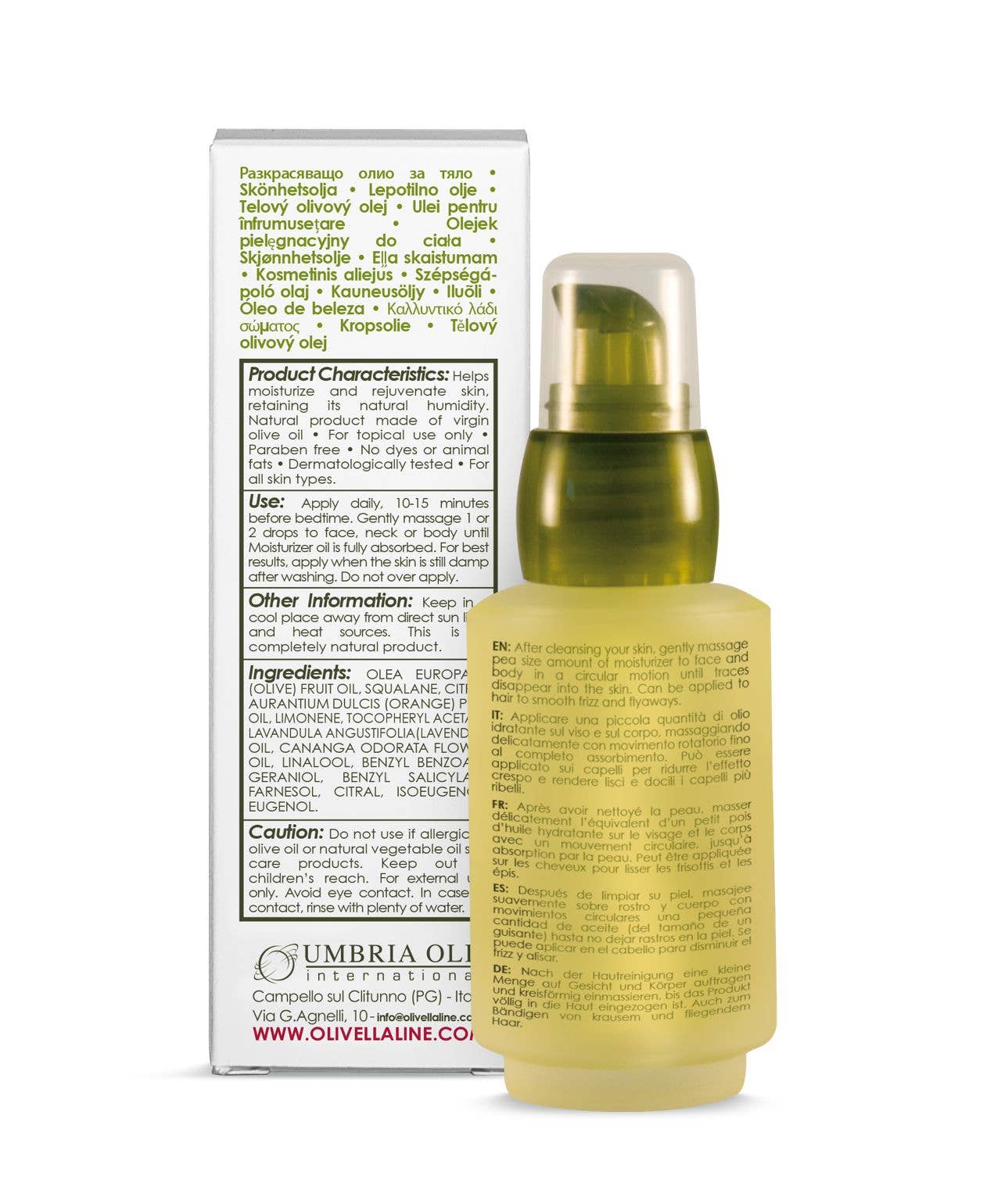 Olivella – wholesale Facial oil – Olivella Moisturizer Oil 1.69 Oz1
