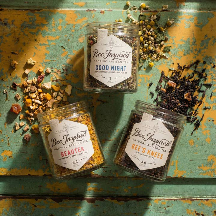 Bee Inspired - Wholesale Loose Tea - Good Night Tea | Loose-Leaf Chamomile & Lavender Tea2